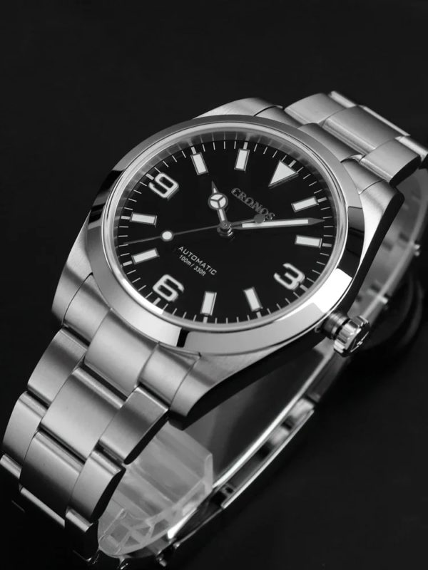 Cronos-Montre de plongée entièrement automatique pour homme, montres pour homme, L6031, PT5000, SW200, 100m, 39mm, SION L, BGW9 – Image 2